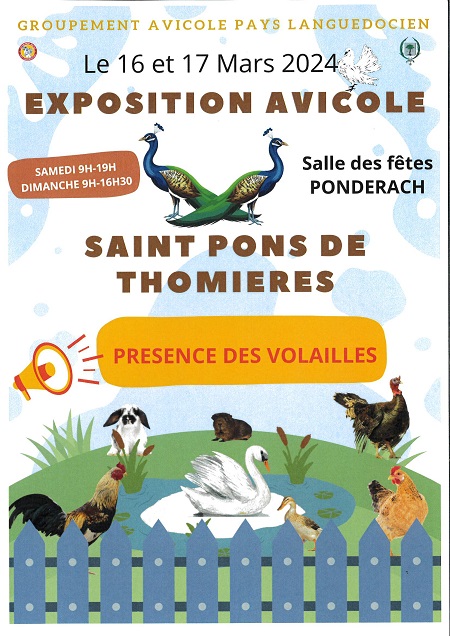 Mairie St Pons Foire Avicole 2024 small