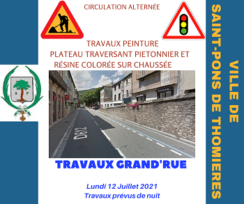 TRAVAUX SH SAINT PONS DE THOMIERES resine coloree grand rue small